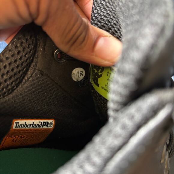 Timberland Pro 26 Powerboots Work Boots Sz 11.5 Titan Safety Toe Rugged Workwear - Picture 11 of 16